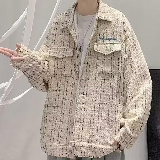 

Men s High-End Cool Jacket 2023: Heavy-Duty, Trendy Casual Spring/Autumn Top Large