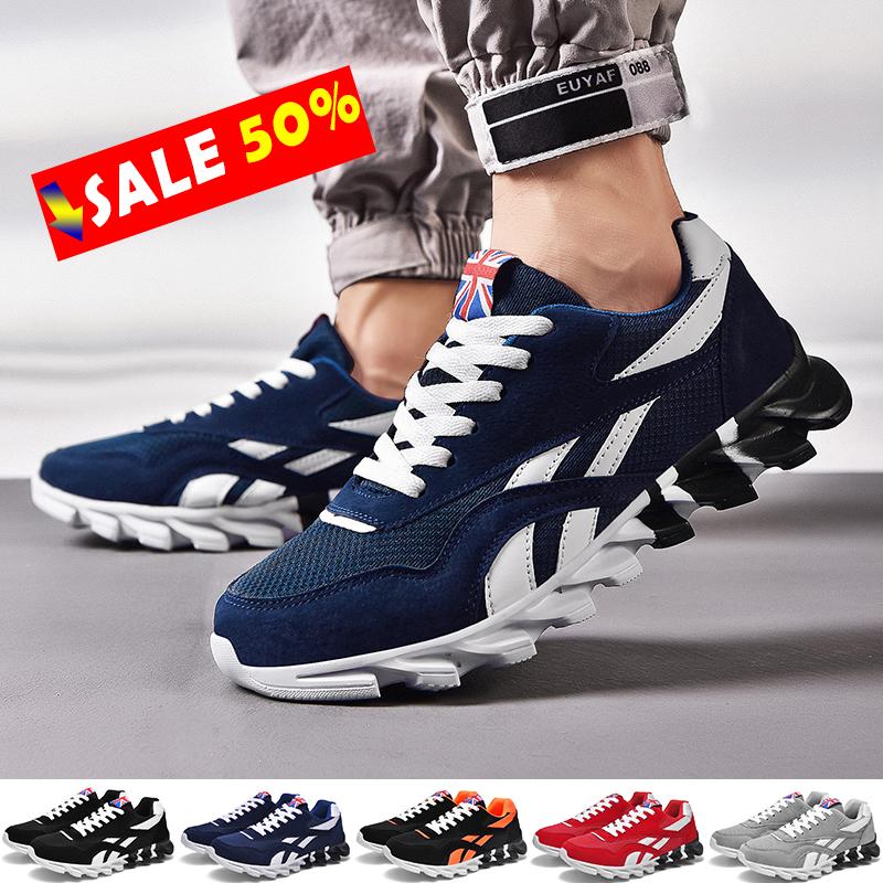 Size 48 Running Shoes Marathon Walking shoes Men Sports Breathable Lightweight Women's Comfortable Athletic Nonskid Sneakers