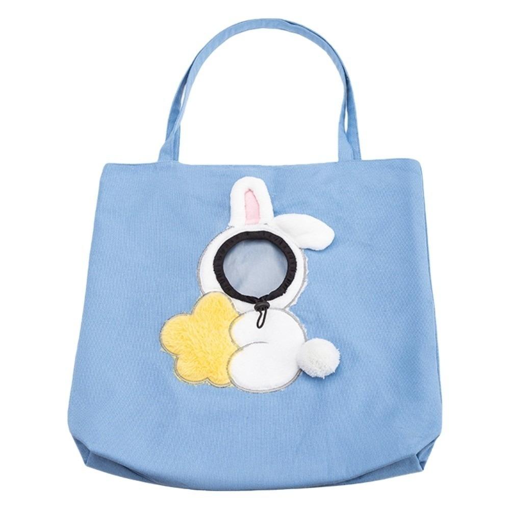 

Сумка-тоут Дорожная Сумка-тоут Сумка через плечо Сумка-переноска для кошек и собак для улицы Ежедневное использование L синий