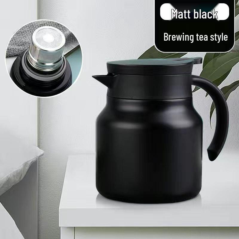 Large Capacity 316 Stainless Steel Thermos with Tea Infuser and Water Separator for Home or Office