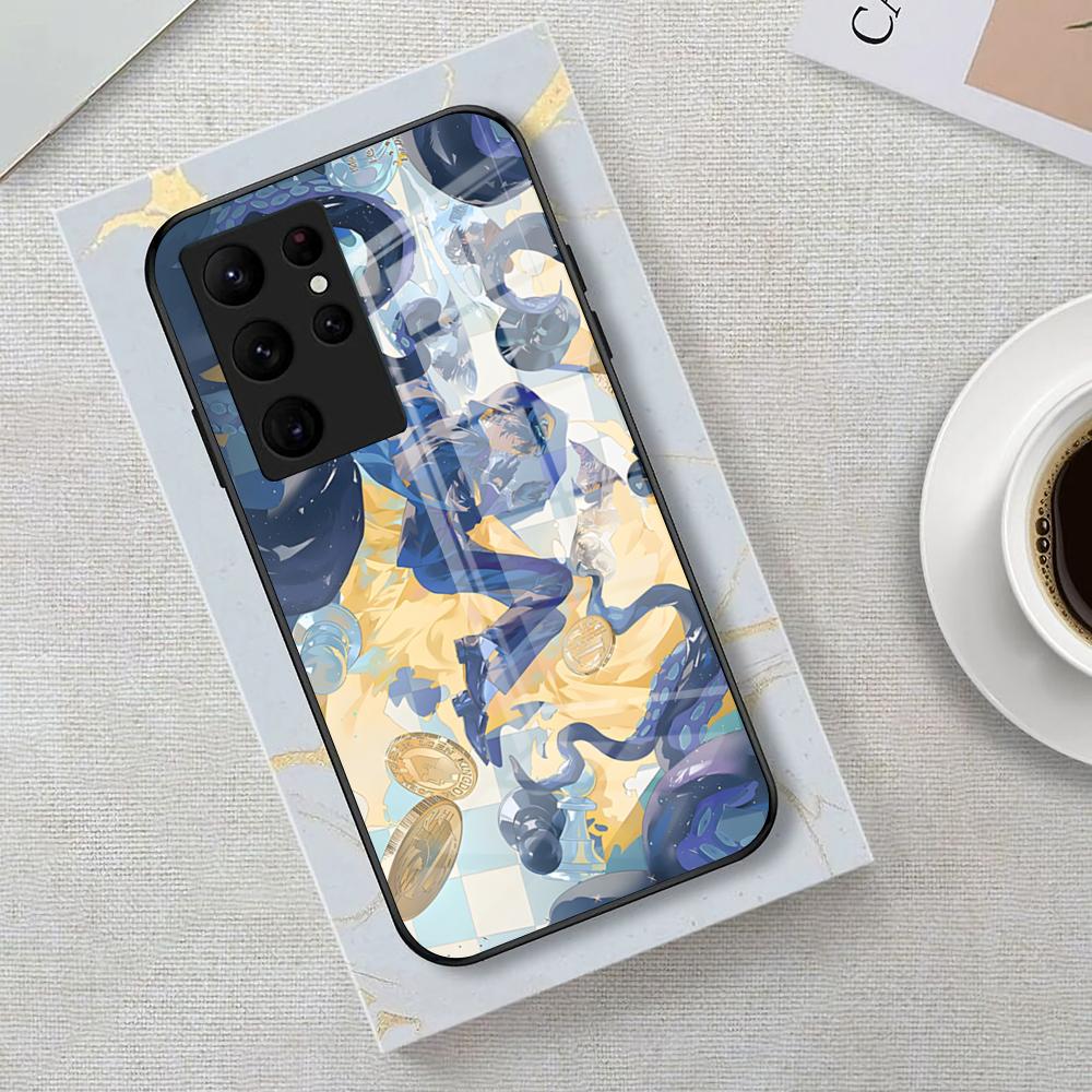 Game L-Lord Of Mysteries Phone Case For Samsung S26 S25 Edge Ultra 23 22 21 20 Ultra Plus S24 Fe Glass Cover