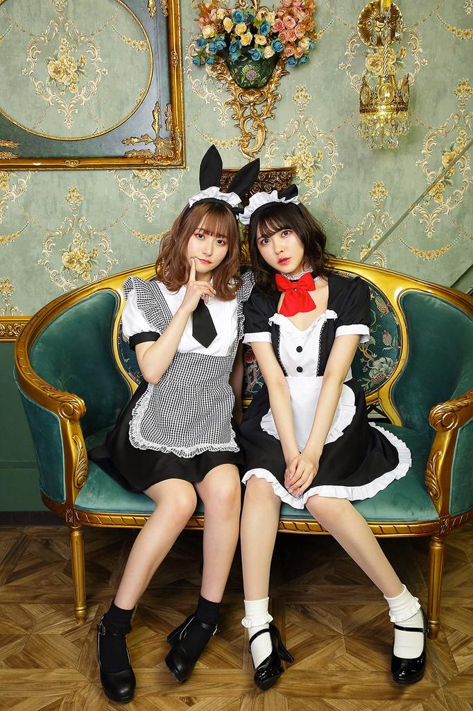 Clearstone Tokimeki Graffiti Cosplay Halloween Cat Ear Maid Black Women's