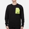 Puma Sweatshirts Men's Black Crew Neck Moderate Regular 535130-01