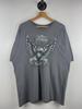 Vintage Harley Davidson Eagle London Kentucky Grey Tee Size XL