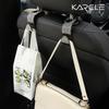 4PCS Car Seat Hook Rhinestone Rear Rotatable Invisible Multifunctional Storage Car Hooks Bold ABS Auto Seat Hooks