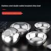 Shixun Double-Layer Stainless Steel Anti-Scald Bowl Set