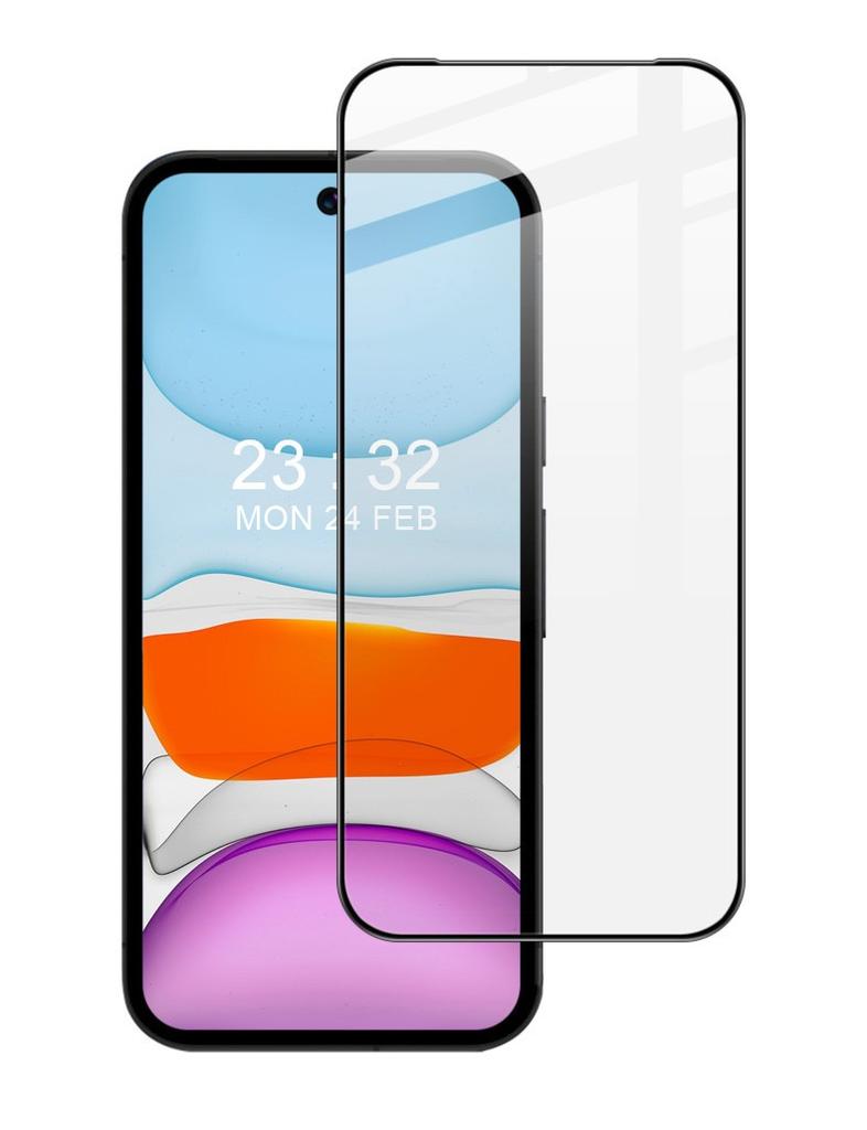 For Google Pixel 9a Film IMAK Pro+ Full Coverage Tempered Glass