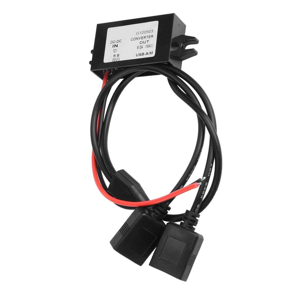 Y miko DC-DC Converter Buck, 5V 3A Dual USB Buck Converter Power Transformer Module