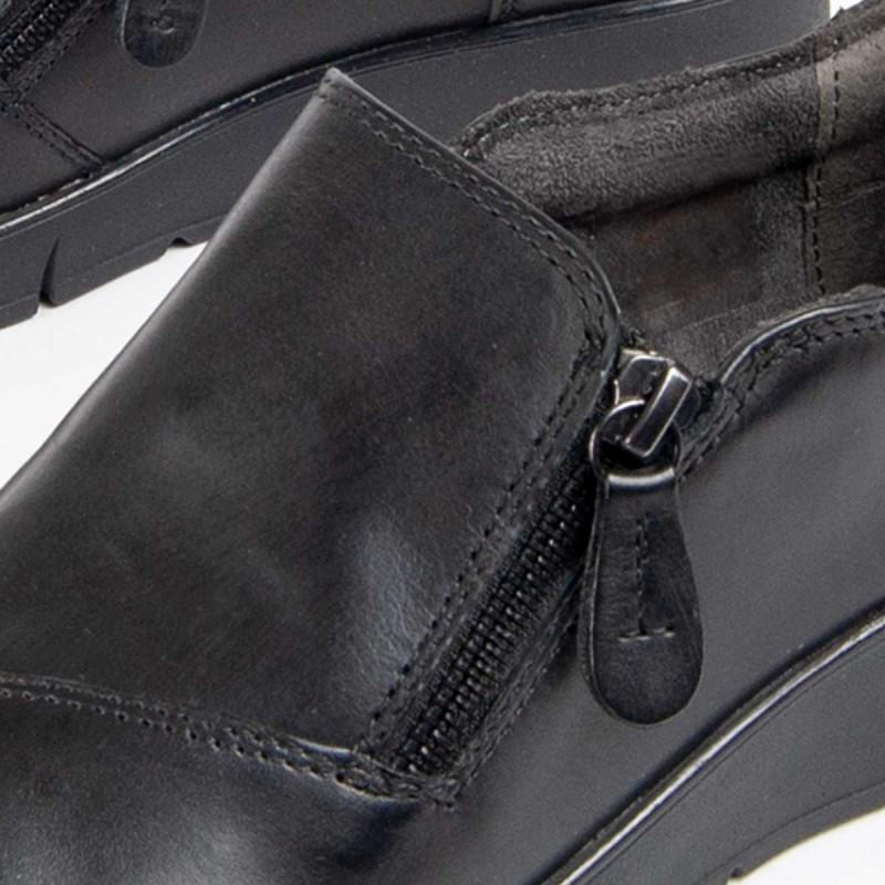 Mocasín De Piel Para Mujer.  Purapiel  Ailina2  99473