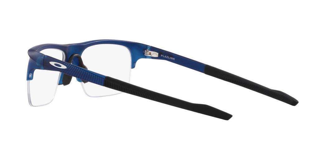 Oakley OX8061 Plazlink Matte Translucent Blue Prescription 56 Lenses Glasses, Frame/Demo Lens,