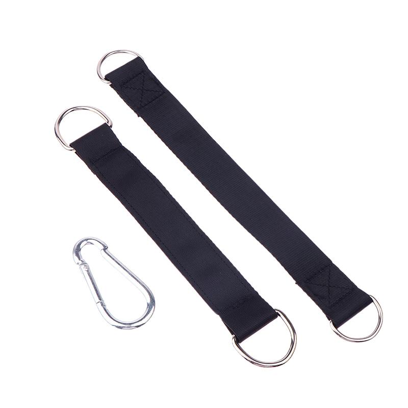 Posilovací Jednoduchá Hrazda Prodloužení Pás Stromové Houpačkové Popruhy 200Kg Těžký Hák Kroužek Závěsný Pás Spojovací Pás Pro Houpací Síť Boxovací Pytel