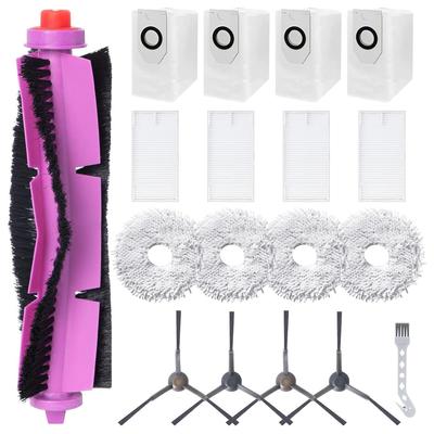 For Eureka J12 Ultra Robotstøvsuger Hovedbørste Sidebørste Hepafilter Moppklut Støvposer Reservedeler Tilbehør