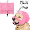 1pcs Adjustable Dog Ear Shower Cap – Reusable Protection for Bath, Swimming, Grooming, Calming