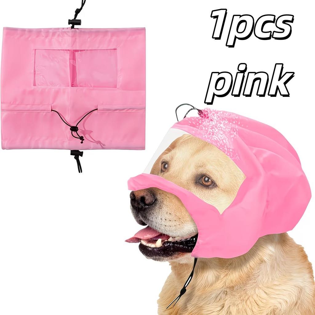1pcs Adjustable Dog Ear Shower Cap – Reusable Protection for Bath, Swimming, Grooming, Calming