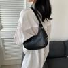 Stylish Urban Chic Small Pu Shoulder Bag 2023 Summer Trendy Underarm Bag For Women