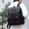 Zaino Unisex in Morbida Pelle PU di Grande Capacità Stile Coreano Moda Casual per Studente di Scuola Superiore/Università, Viaggio, Zaino per Laptop