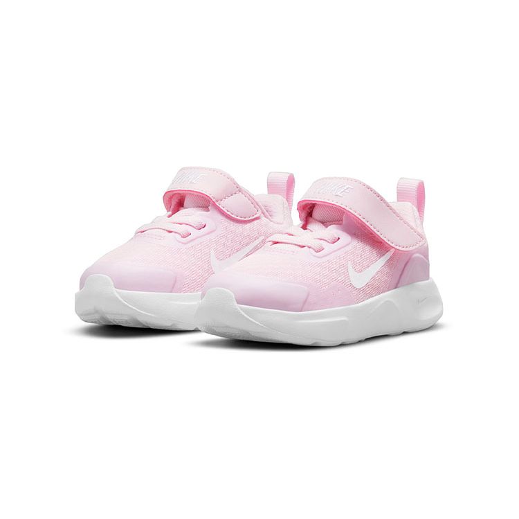 Nike Wearallday TD Pink Foam Baby Sneakers White CJ3818-601