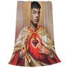 Duki Hip Hop Rapper Fleece Throw Blanket Blanket For Bed Bedroom Ultra-Soft Plush Thin Quilt