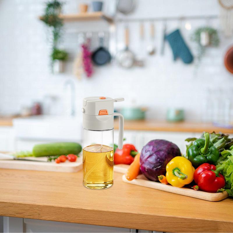 Oil Dispenser Bottle Oil Sprayer Dispenser Bottle Glass Oil Spritzer Pourer Oil Dispenser Bottle For Grilling Baking Cooking