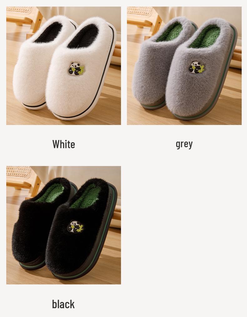 Pánské a dámské bavlněné zimní pantofle do interiéru 2025: Protiskluzové, Silná podrážka, Teplé a útulné
