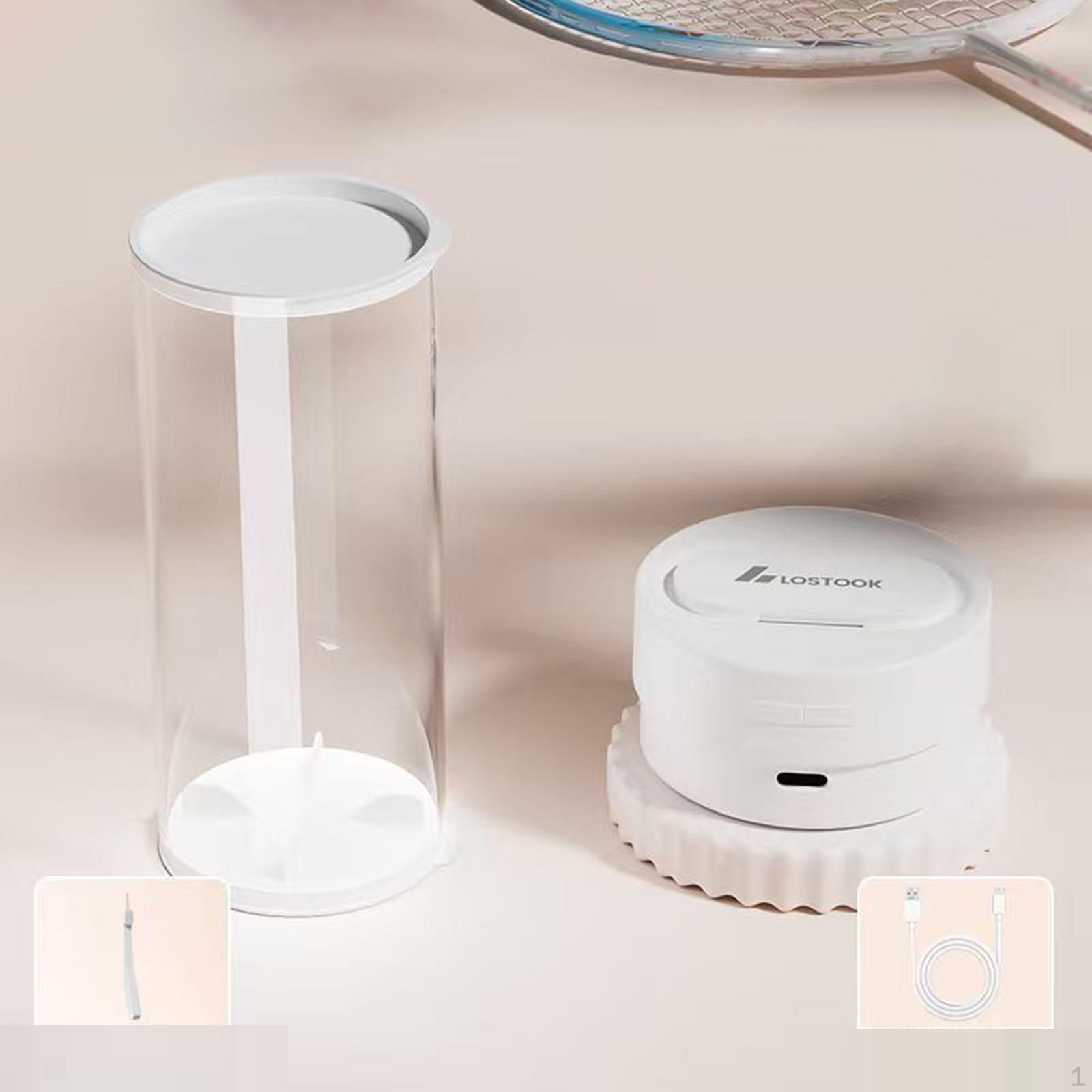 Пароварка для воланчиков бадминтона, Увлажнитель для воланчиков, Практичный, Перезаряжаемый Type C, для спортивных игр White with Bucket