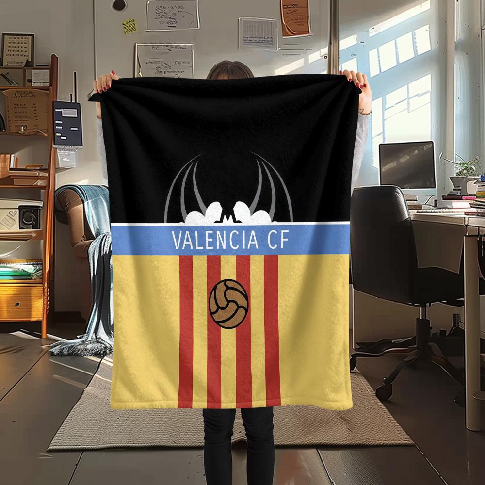 Valencia CF Flannel Blanket, High quality Comfortable for All Seasons, Home Decor, Warmth and Comfort