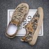 Canvas Herrenschuhe Camouflage Man Sneakers Outdoor Rutschfeste Herrenschuhe Verschleißfeste Wanderschuhe für Herren Canvas Casual Sneaker