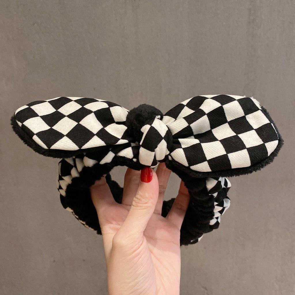 Cute Cartoon Face Washing & Makeup Headband for Women