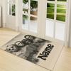 Custom Name Knife Dark Carpet Rug Customizable Soft Washable Anti-Slip Home Living Room Sofa Mats Personalized Rug. 0909105