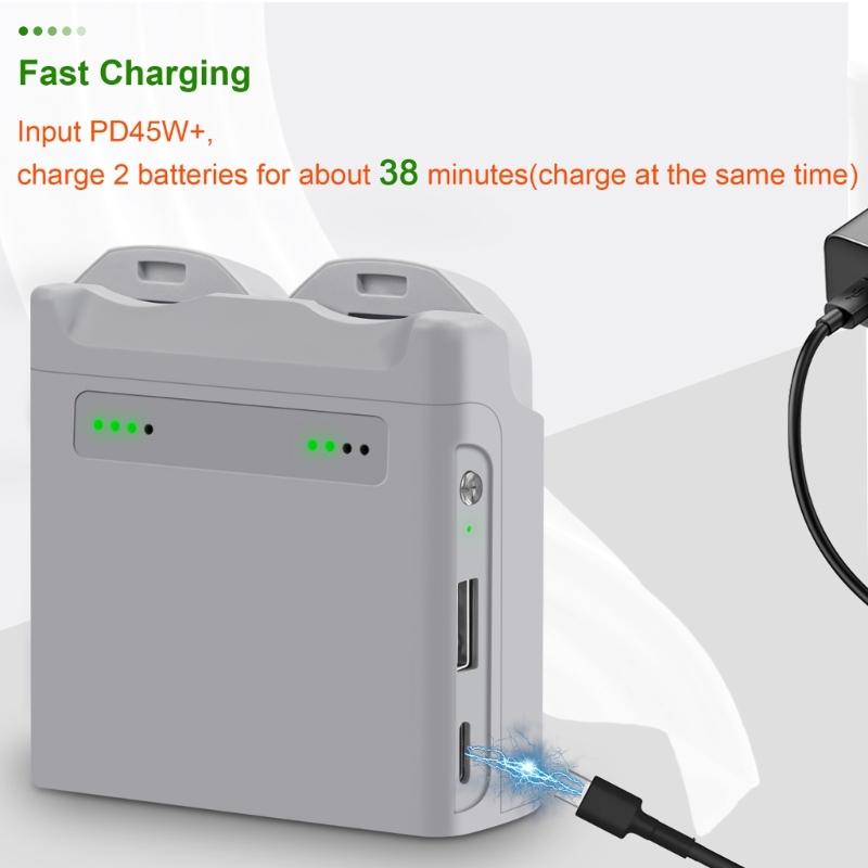 Portable Fast Charging Station for Drones Batteries Charger,Intelligent Charger Protections Better Heat Dissipation