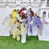 Wedding Silk Wisteria Decoration Flowers For Venue Ambiance And Shoots Photo