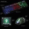   Backlight Usb Ergonomic Gaming Keyboard and Mouse Set for PC Laptop