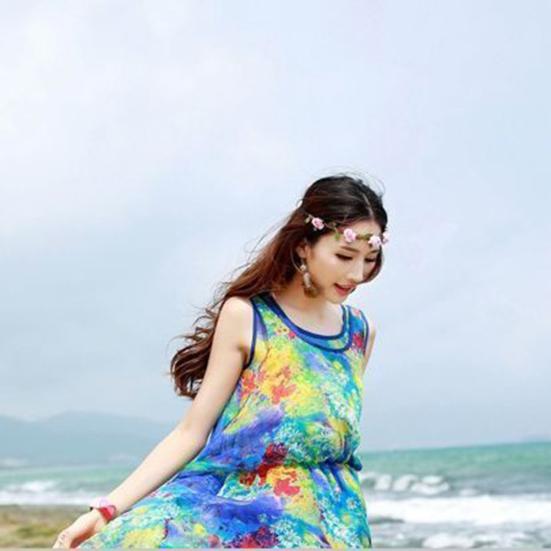 Boho Blumen Frauen Mädchen Blume Haarband Stirnband Festival Party Hochzeit Dekor