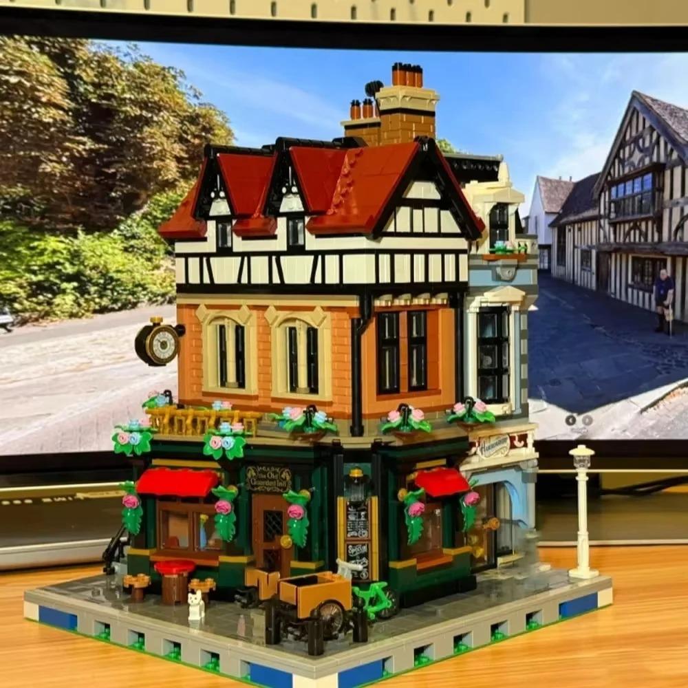 Creative Street Corner Modular Building Blocks Creative Experts In the Field of Architecture Street View Brick Toys Children Adu