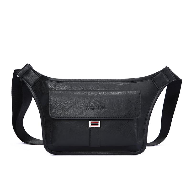 Neue Herren Vintage Brusttasche Wasserdicht Große Kapazität Crossbody Einzelne Umhängetaschen mit Sport Kleine Messenger Bags