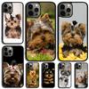 Yorkshire Terrier Dog Phone Case For iPhone 17 Air 16 15 14 13 12 11 Pro Max Plus Max Cover Shell