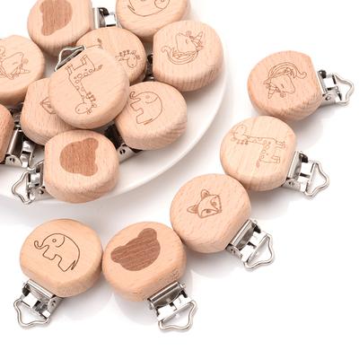 Cuidado del bebé – Soportes y clips para chupetes