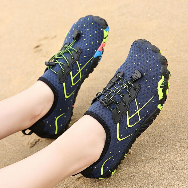 Quick Dry Wading Aqua Shoes Unisex Light Breathable Water Sneakers Non Slip Outdoor Shoes for Swimming Surfing Fishing