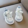 Girls' Bowknot Skate Shoes - Stylish Spring & Autumn Casual Sneakers for Little & Medium Children