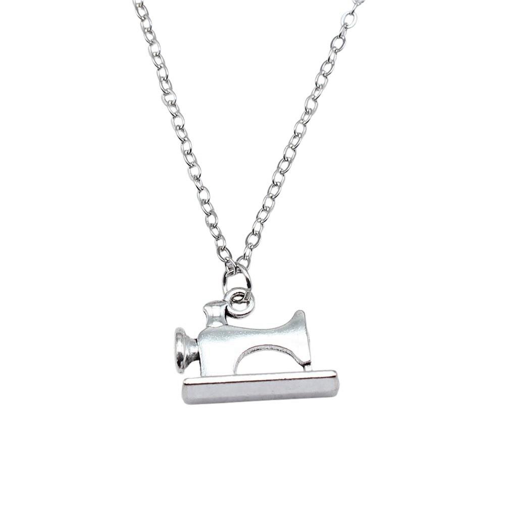 Hair Dryer Charm Necklace Hairstylist Hairdresser Pendant Salon Stylist Gift Jewelry 43cm Chain