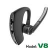 NEW V8 Bluetooth Earphone Wireless Stereo HD Headphones V9 Bluetooth Hands In Car Kit With Mic For iPhone Samsung Huawei Phone