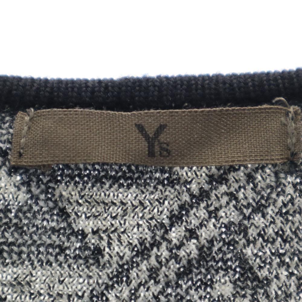 Y's 80s Made In Japan Vintage Long Sleeve Long Knit Cardigan Women Used