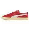 Puma Camoscio Bianco Caldo Rosso Club Uomo Sneakers Crema 396493-01