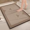 Bathroom Non Slip Floor Mat Black And White Checkered Quick Drying Non Slip Bathroom Entrance Mat Ins Style Home Decor