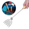 Stainless Steel Mini Wooden Handle Mix Shrimp Bait Shovel Fishing Tackle for Fisherman