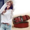 Women'S Pin Buckle Belt Leather Decoration Fashion Cowhide Women'S Simple Belt Direct Supply
