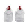 Nike Air Force 1 Low Cut Out Swoosh - White Men Sneakers University-Red DO6709-100