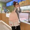 Girl Cute Little Fresh Backpack Junior High School High School Student Campus Schoolbag Women's Leisure Large-capacity Travel Backpack