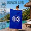 Asciugamano da Spiaggia in Microfibra con Stemma FC Ports, Morbido e Assorbente, Asciugatura Rapida, Ideale per Viaggi Estivi, Essenziale per la Spiaggia, Piscina