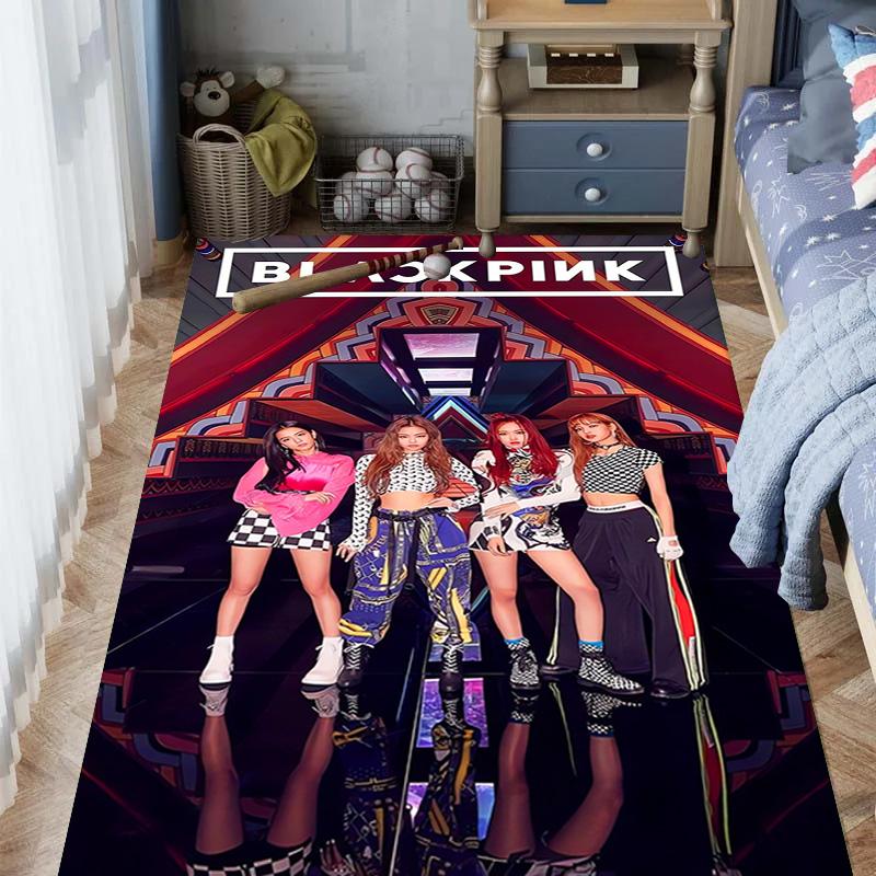 Blackpink: Global Icons Music Style carpet Doormat Suitable for all seasons Doormat Fashion Room